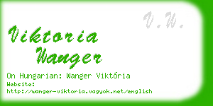 viktoria wanger business card